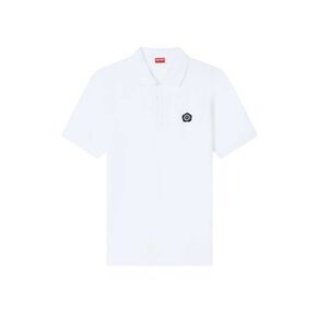 Kenzo Men Slim-Fit Cotton Polo Shirt "Boke Flower 2.0"
